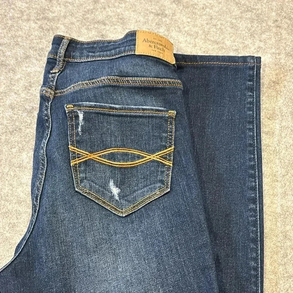 Abercrombie & Fitch Dark Blue Skinny Jeans - Picture 3 of 12